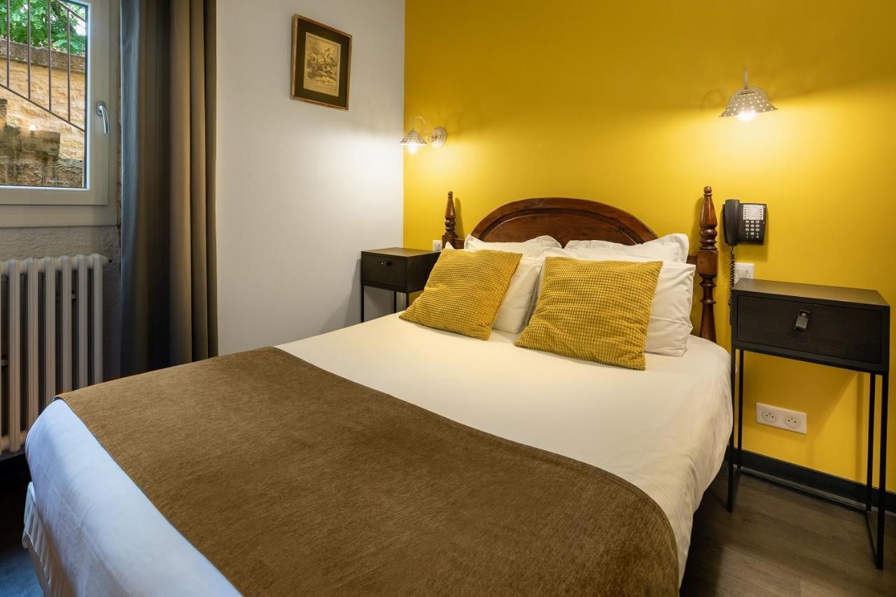 Hotel La Couleuvrine Sarlat Centre Ville Esterno foto