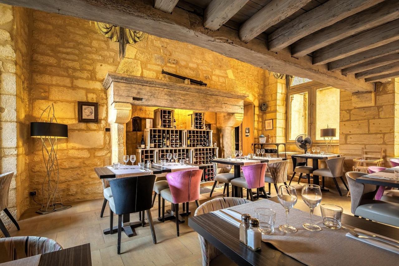 Hotel La Couleuvrine Sarlat Centre Ville Esterno foto