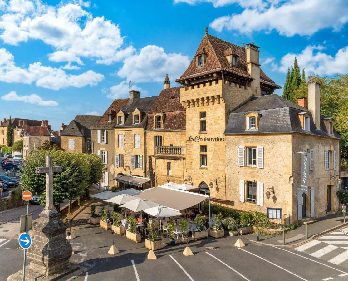 Hotel La Couleuvrine Sarlat Centre Ville Esterno foto